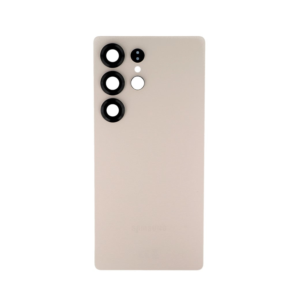 Samsung Galaxy S25 Ultra S938B Back Cover Titanium Pink Gold With Lens Original