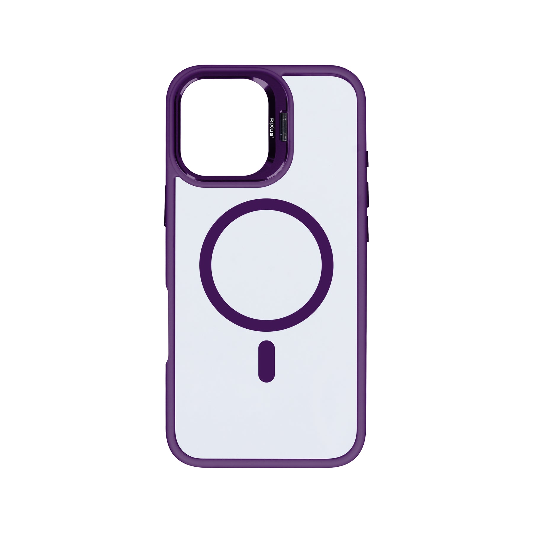 Rixus Classic 03 Case With MagSafe For iPhone 16 Plus Deep Purple