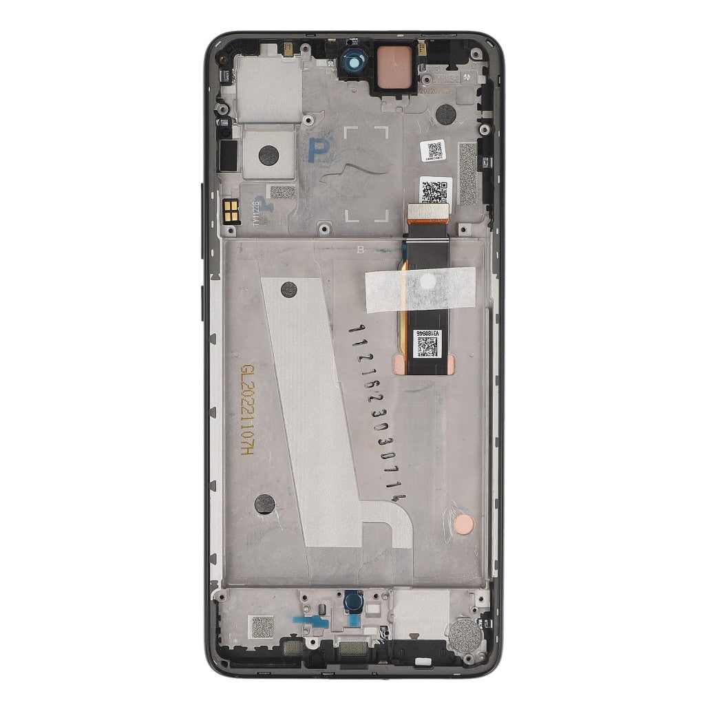 Motorola Edge 30 Display and Digitizer with Frame Meteor Grey Service Pack