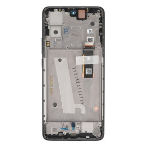 Motorola Edge 30 Display and Digitizer with Frame Meteor Grey Service Pack