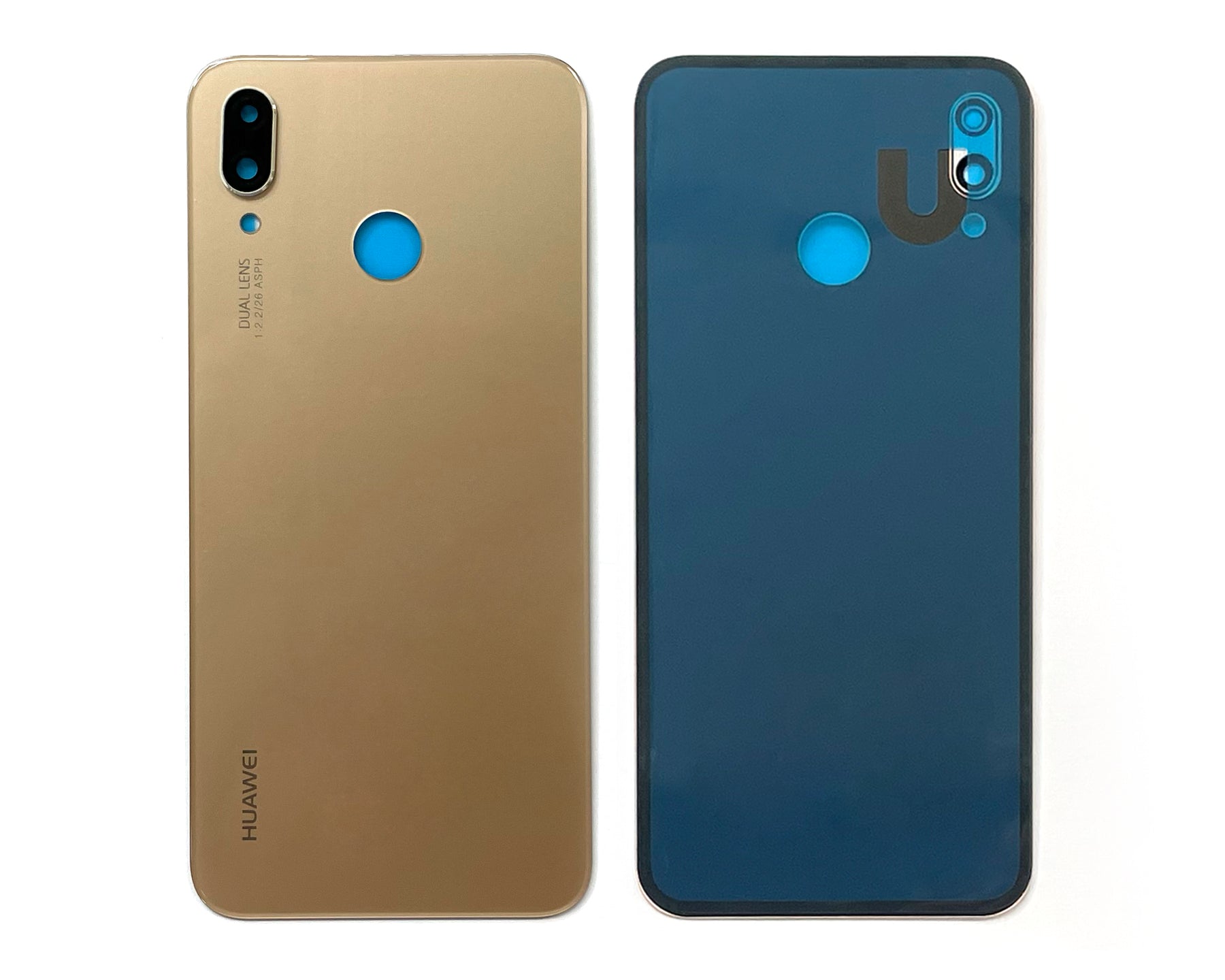 Huawei P20 Lite Back Cover Gold (+ Lens)