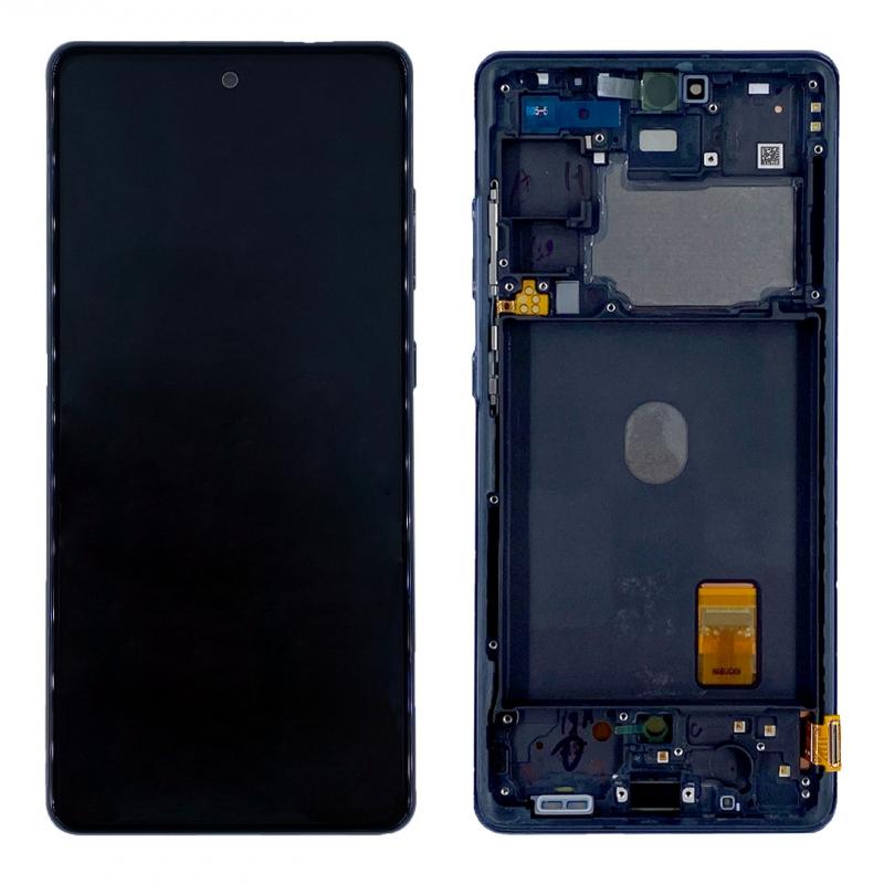 Samsung Galaxy S20 FE G780F, 5G G781B  Display And Digitizer With Frame Cloud Navy Service Pack