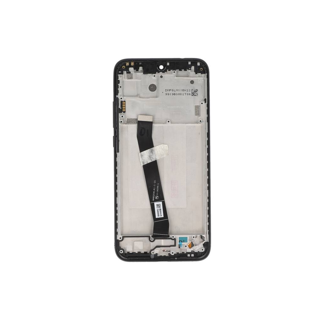 Xiaomi Redmi 7 Display And Digitizer With Frame Eclipse Black Service Pack