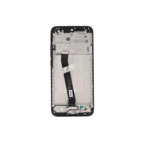 Xiaomi Redmi 7 Display And Digitizer With Frame Eclipse Black Service Pack