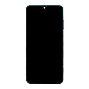 Huawei P30 Lite New Edition Display And Digitizer With Frame Peacock Blue Service Pack