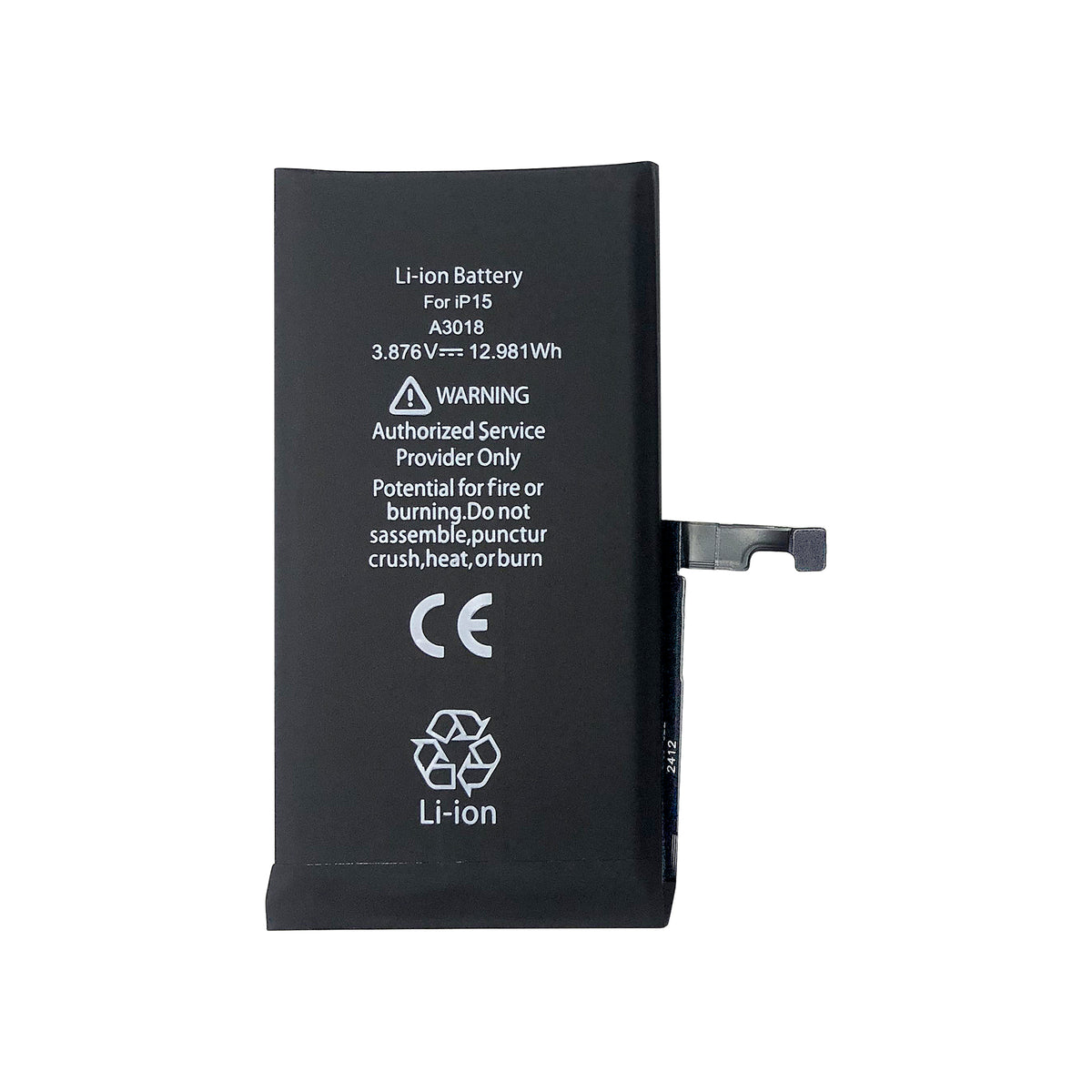 For iPhone 15 Battery with TI-Chip