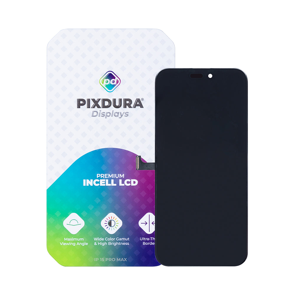 PIXDURA For iPhone 15 Pro Max Display And Digitizer In-Cell Premium (IC Removable)