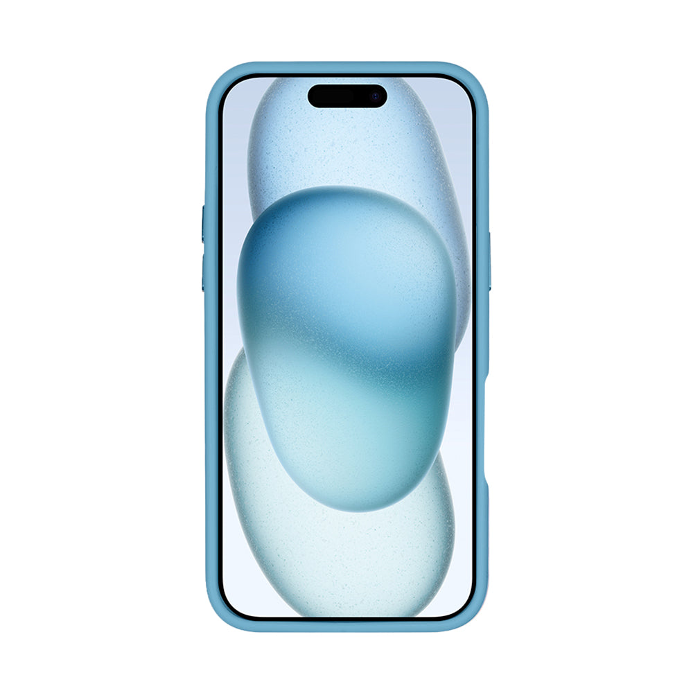 Rixus Classic 03 Case With MagSafe For iPhone 16 Pro Max Light Blue