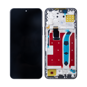 Huawei Honor X8 TFY-LX1, TFY-LX2, TFY-LX3 Display And Digitizer With Frame Midnight Black Compatible