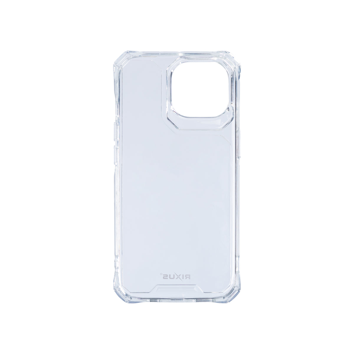 Rixus For iPhone 15 Pro Max Armor-X Anti Shock Case Transparent