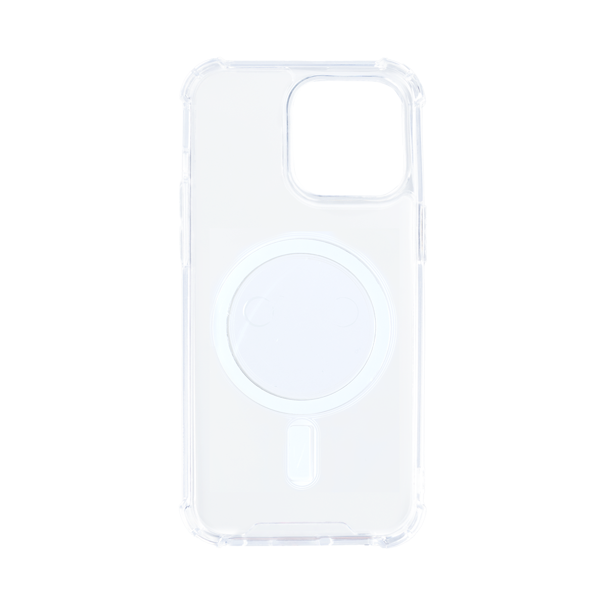 Rixus For iPhone 11 Pro Max Anti-Burst Case With Magsafe Transparent