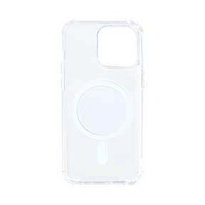 Rixus For iPhone 11 Pro Max Anti-Burst Case With Magsafe Transparent