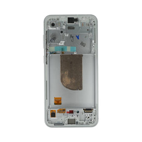 Samsung Galaxy S23 FE S711B Display And Digitizer With Frame Mint, Cream, Purple, Indigo, Tangerine Service Pack