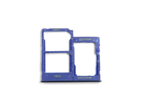 Samsung Galaxy A40 A405F Sim and SD Card Holder Blue