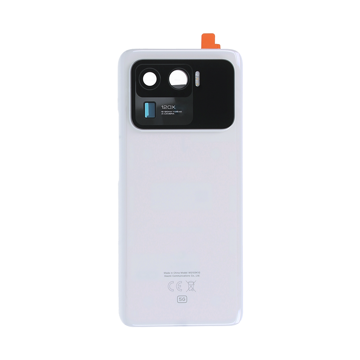 Xiaomi Mi 11 Ultra M2102K1G, M2102K1C Back Cover Ceramic White With Lens